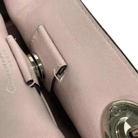 Auth DIOR/ChristianDior Diorissimo M0902PTUZ Champagne Gold Leather - Tote Bag - Picture 13 of 16